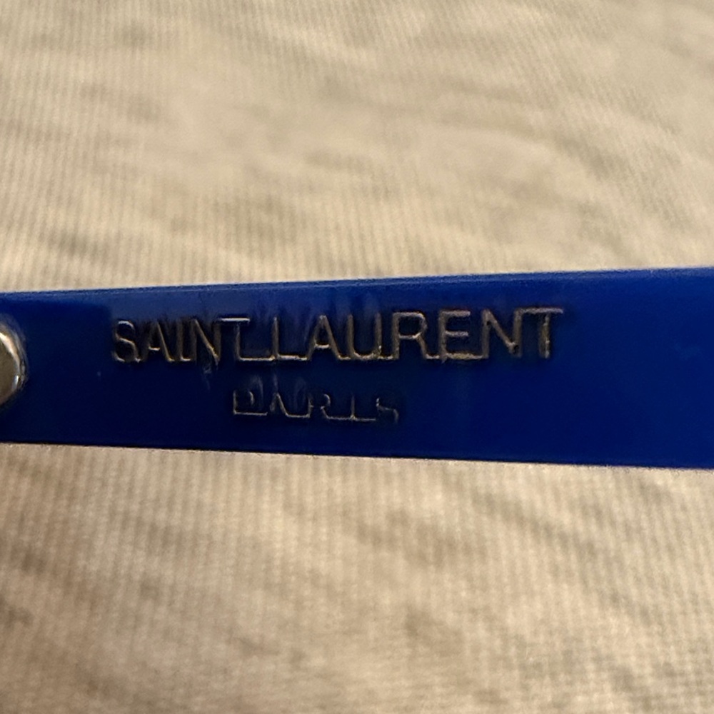 Saint Laurent Blue Sunglasses - Picture 2 of 9